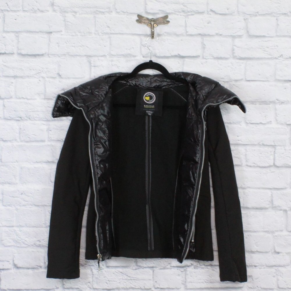 Halifax Traders Black Nylon Down Puffer Weather Resistant Jacket Size S - Picture 4 of 8